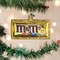 Old World Christmas 2.5 Inch Peanut M&M's Christmas Tree Ornament , Christmas Decor Candy